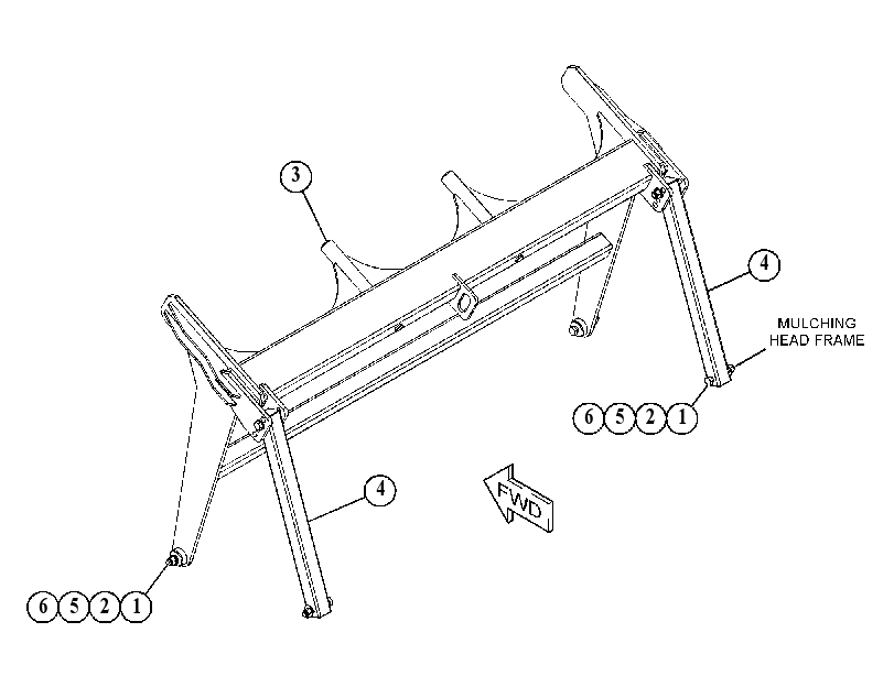 GUARD GP-MULCHING HEAD 4752803 CAT