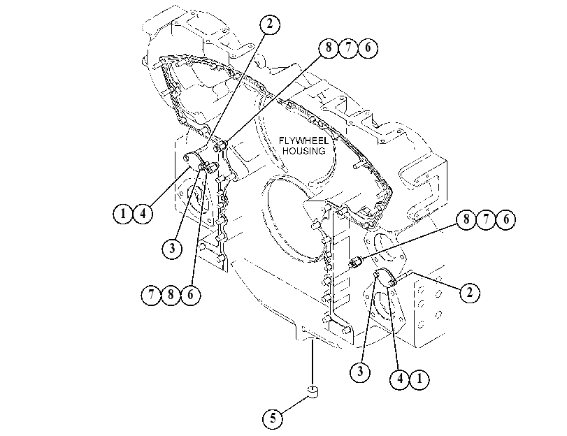 COVER GP-REAR HOUSING 3345297 CAT