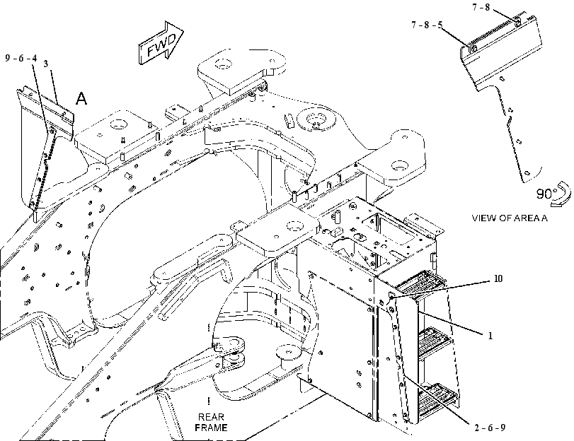 BAFFLE GP 3890239 CAT