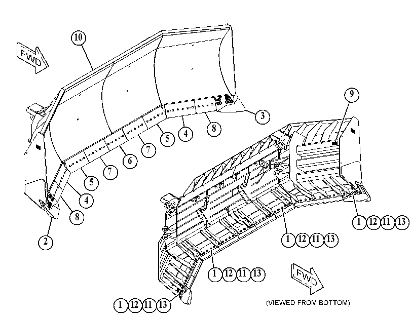 BLADE GP-UNIVERSAL 3750386 CAT