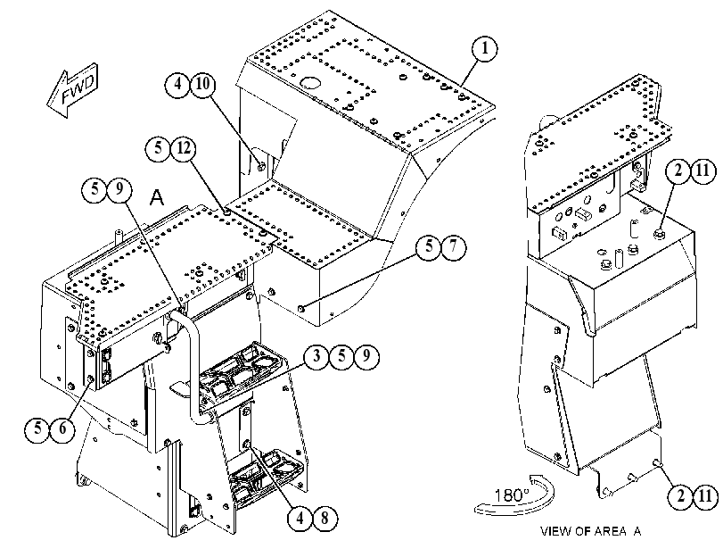 LADDER & WALKWAY GP 5042876 CAT