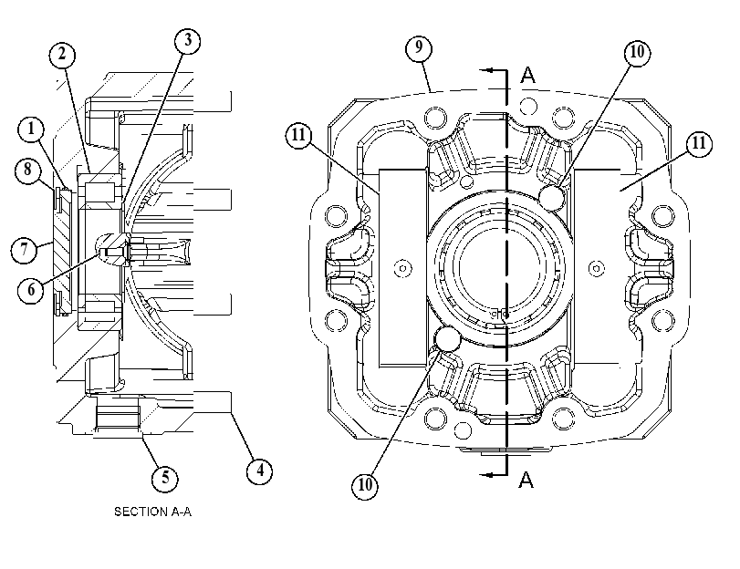 HOUSING GP-PUMP 4586028 CAT
