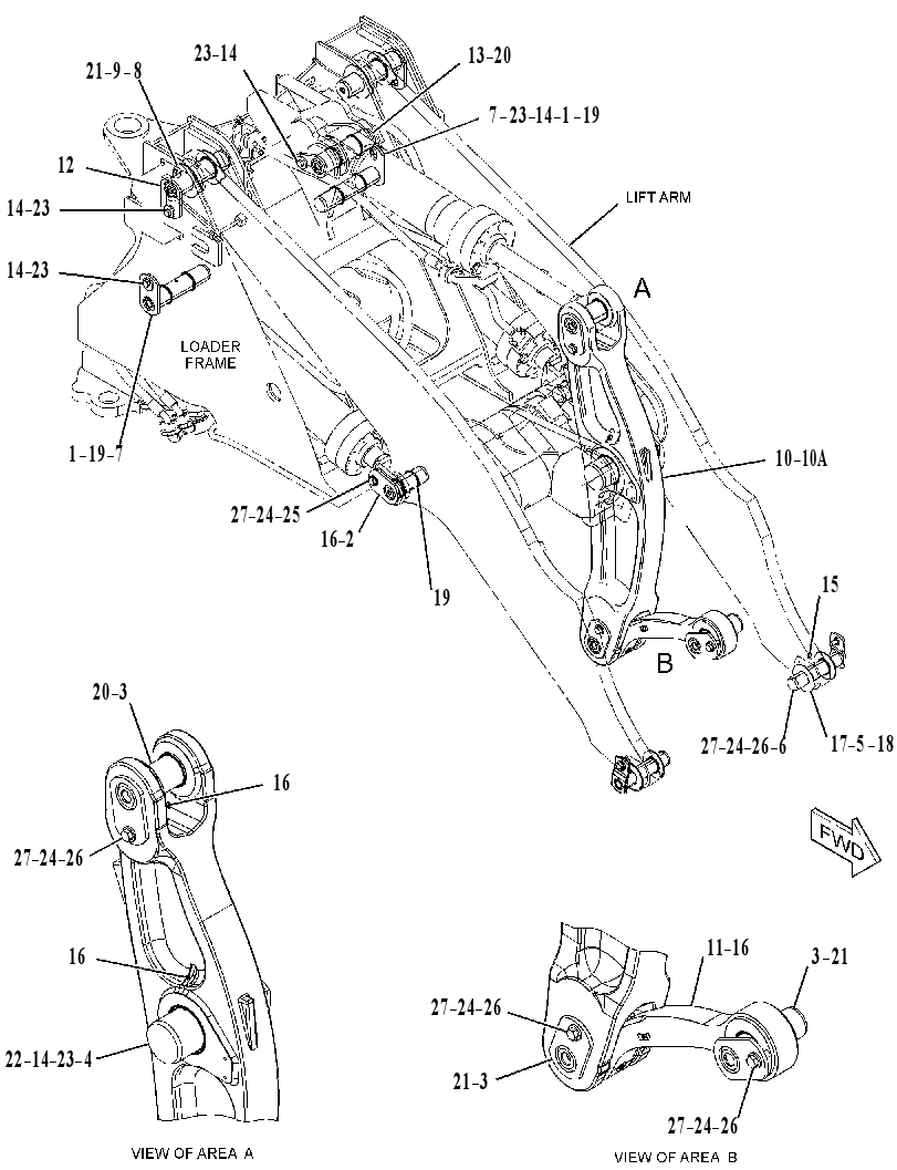 LEVER GP-TILT 3915223 CAT