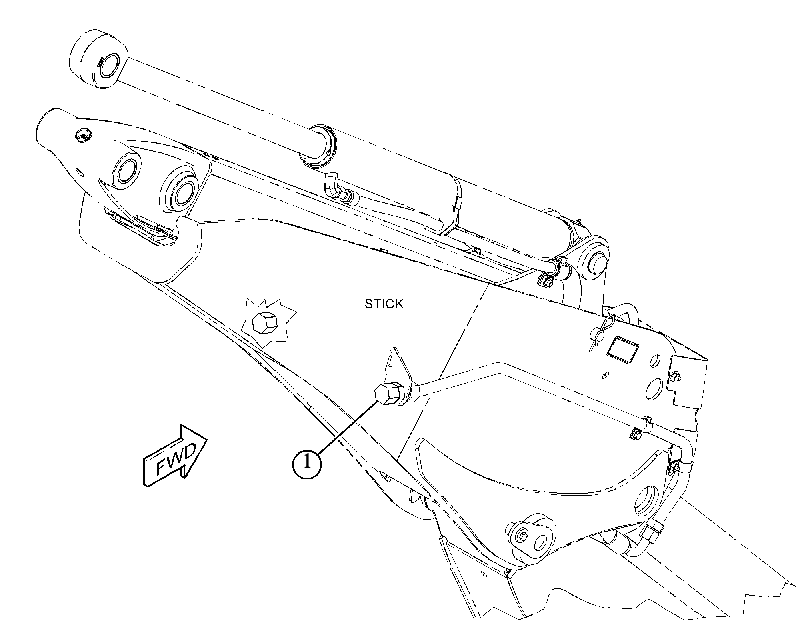 CAP GP-OIL LINES 4891834 CAT