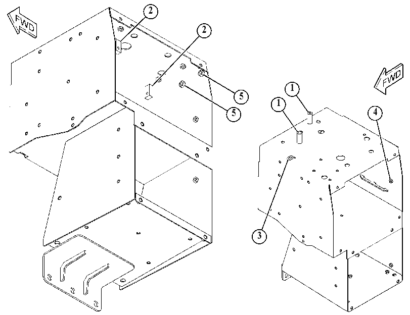 BOX AS-BATTERY 5042873 CAT
