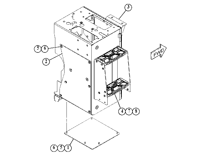 SUPPORT GP-VALVE & FILTER 4852603 CAT