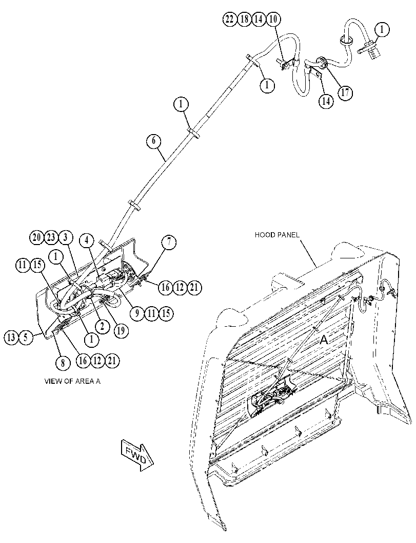 WIRING GP-OBJECT DETECTION 4730683 CAT
