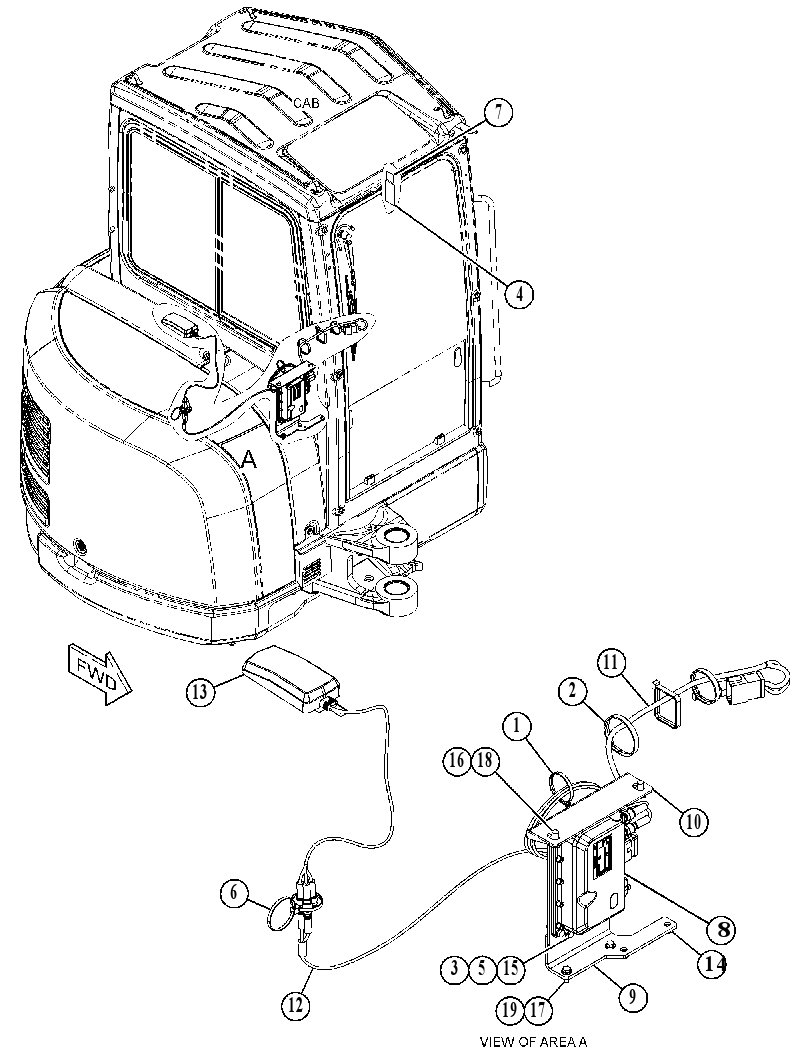 KIT-WIRING 4823037 CAT