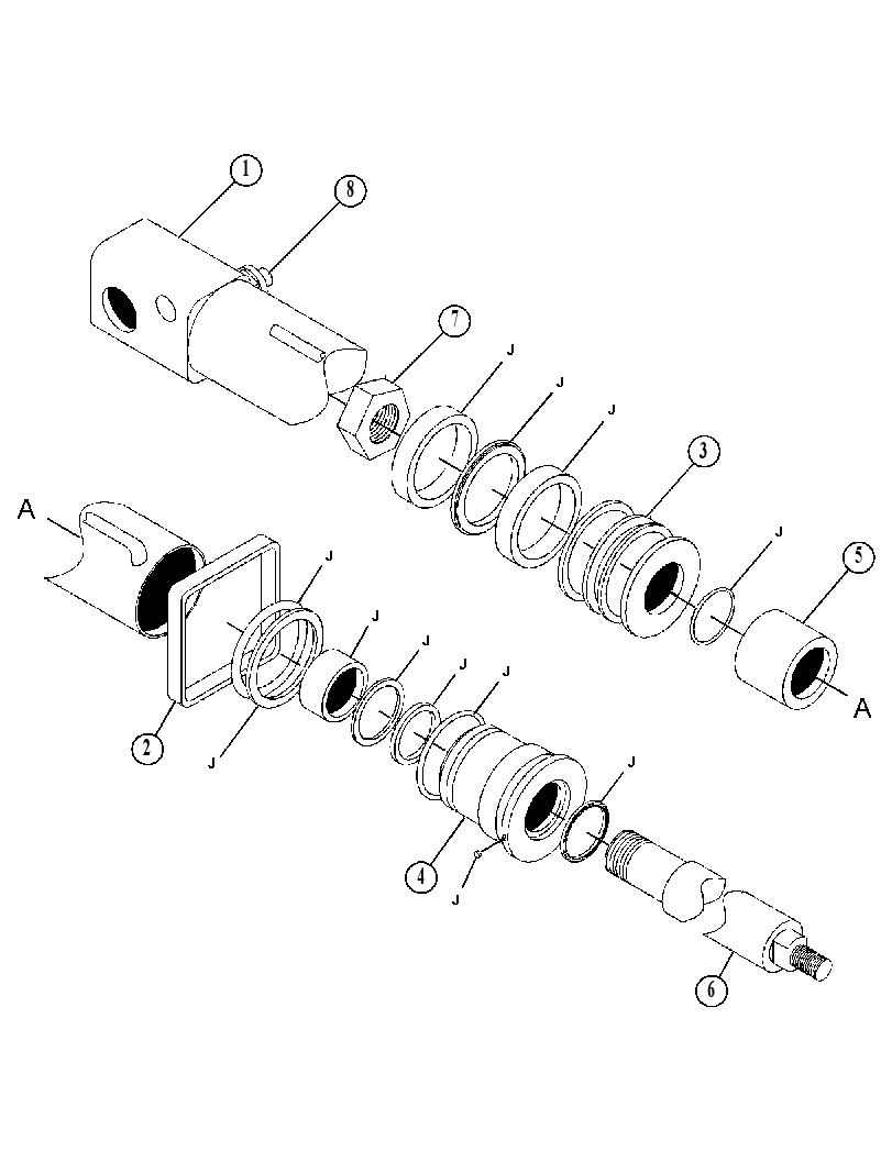 CYLINDER GP-TELESCOPING 3248347 CAT