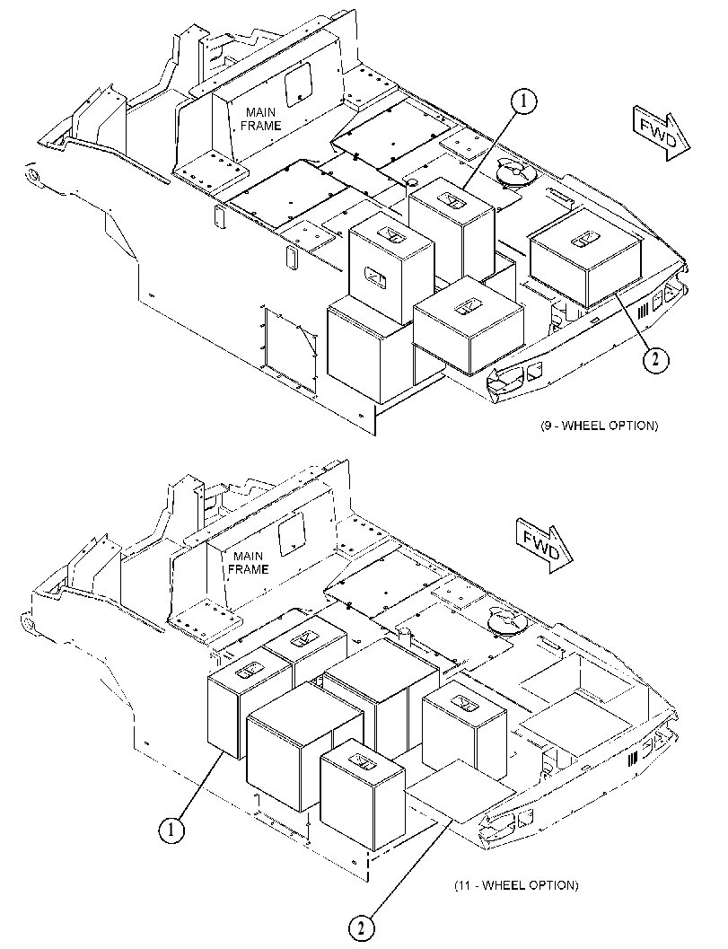 BALLAST GP-FRAME 5126338 CAT