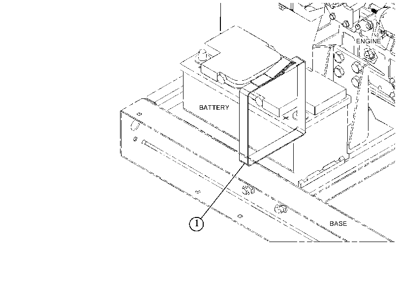 MOUNTING GP-BATTERY 4954503 CAT