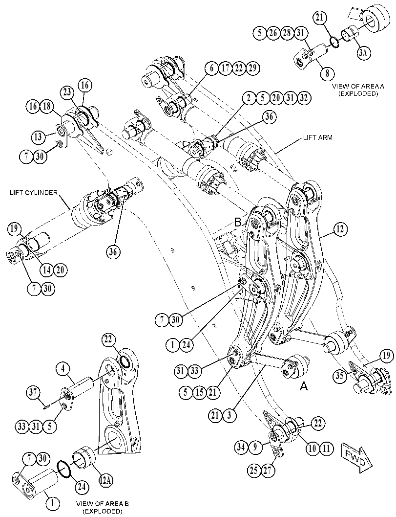 LINK GP-TILT 3716359 CAT