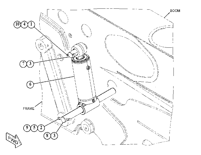 CYLINDER & MTG GP-COMPENSATING 4730010 CAT