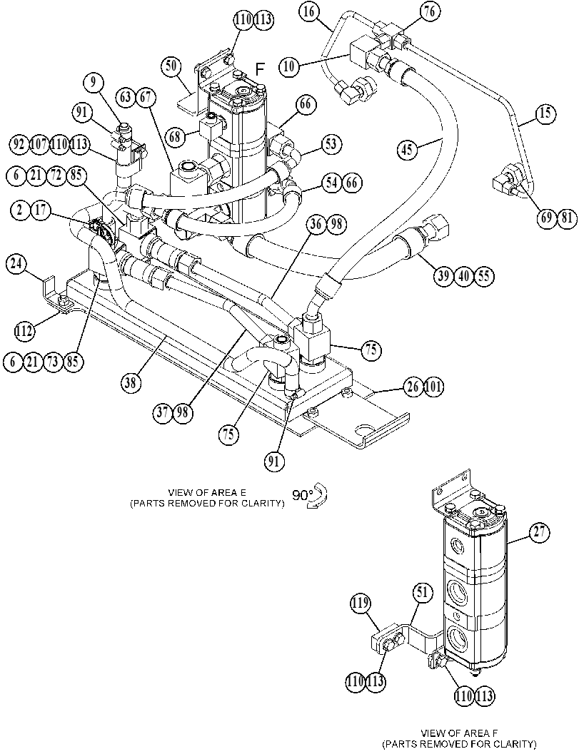 COOLER AR-AXLE OIL 4304610 CAT