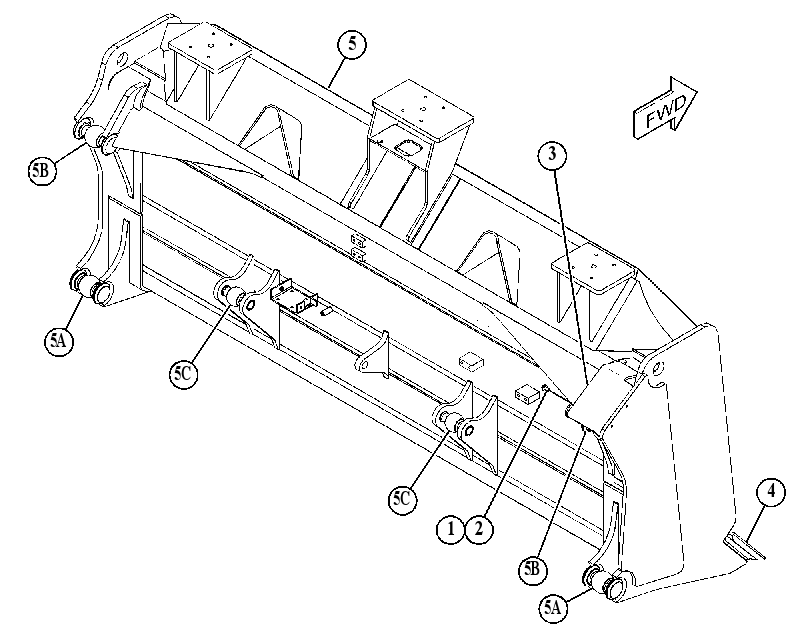 BLADE & EDGE GP-SEMI-UNIVERSAL 5034187 CAT