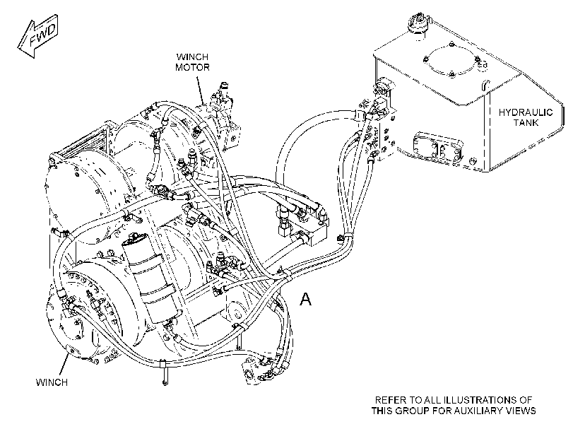 Трубопроводы мотора 4501040 CAT