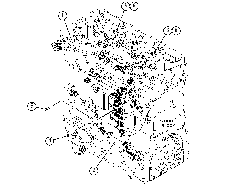 Проводка двигателя 4502853 CAT