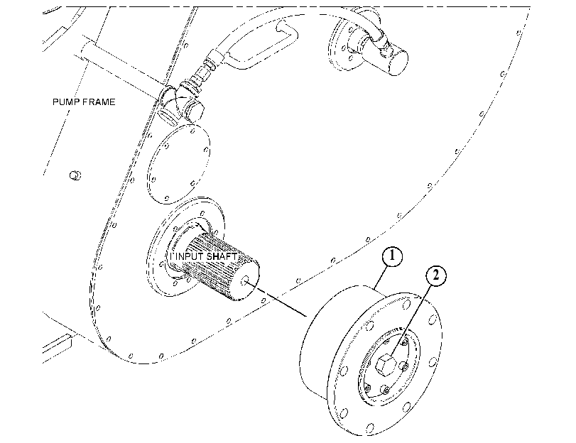 HUB GP-SHAFT 4718207 CAT