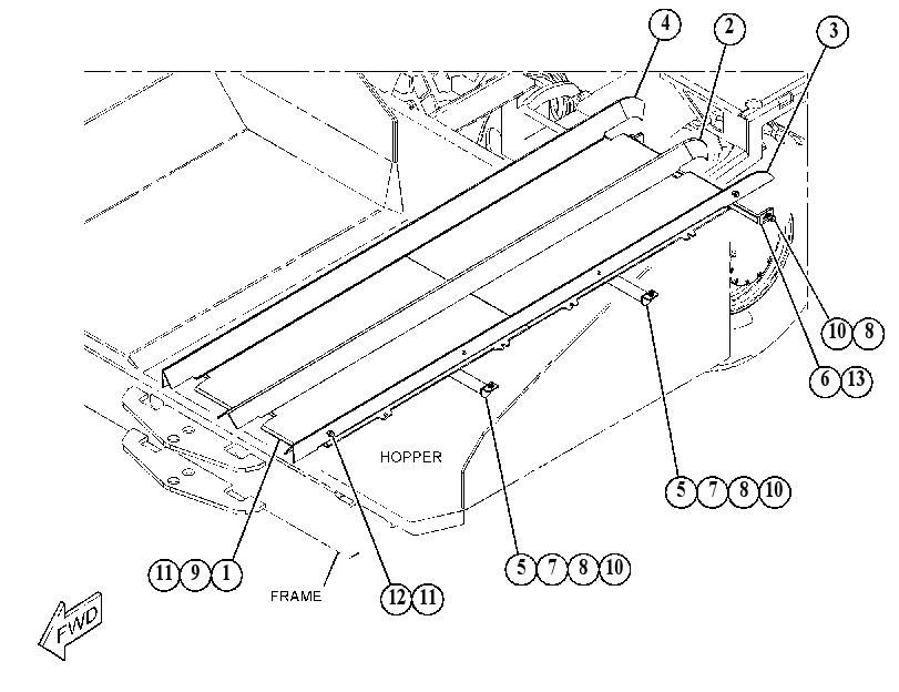 GUARD GP-CONVEYOR 4622771 CAT