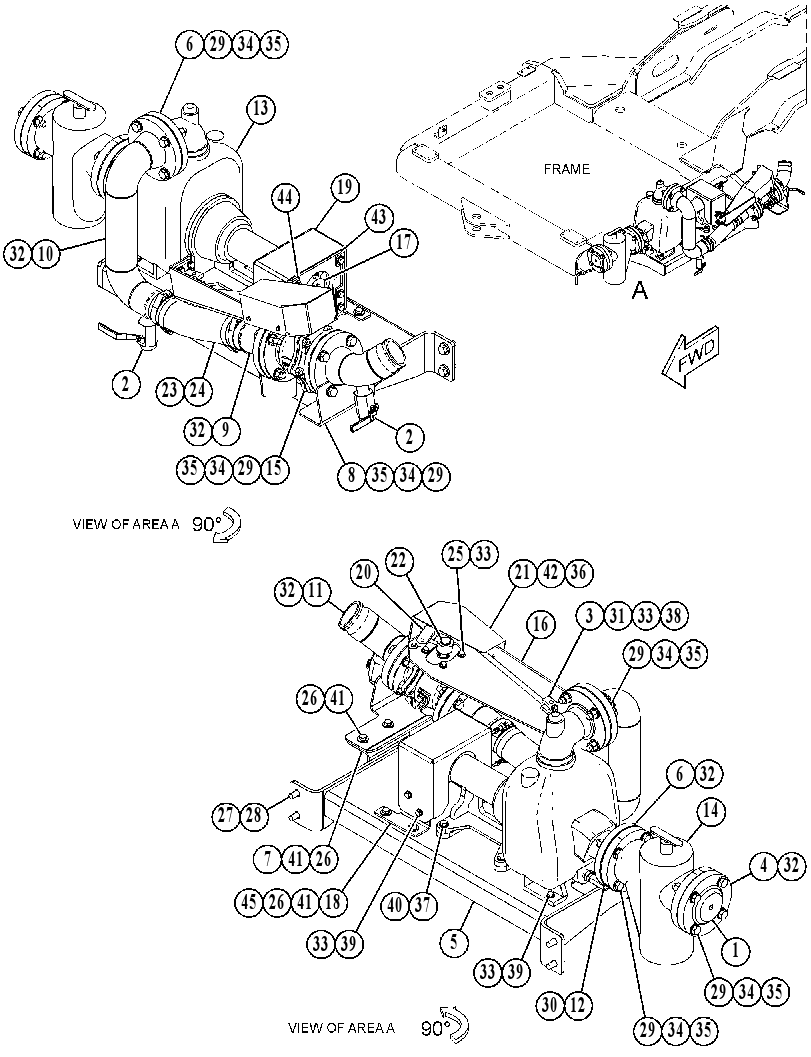 PUMP GP-WATER & ADDITIVE SPRAY 3799549 CAT