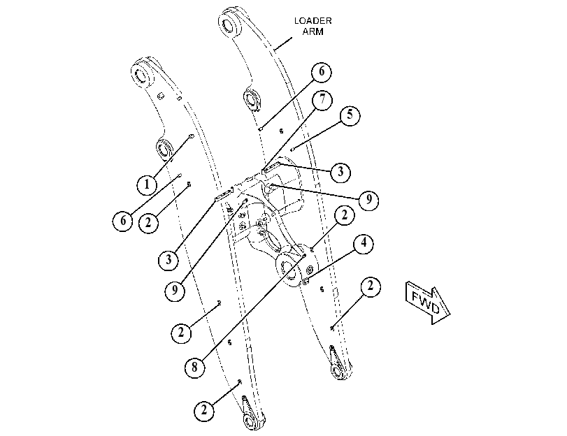 BOSS GP-LIFT ARM 4912145 CAT