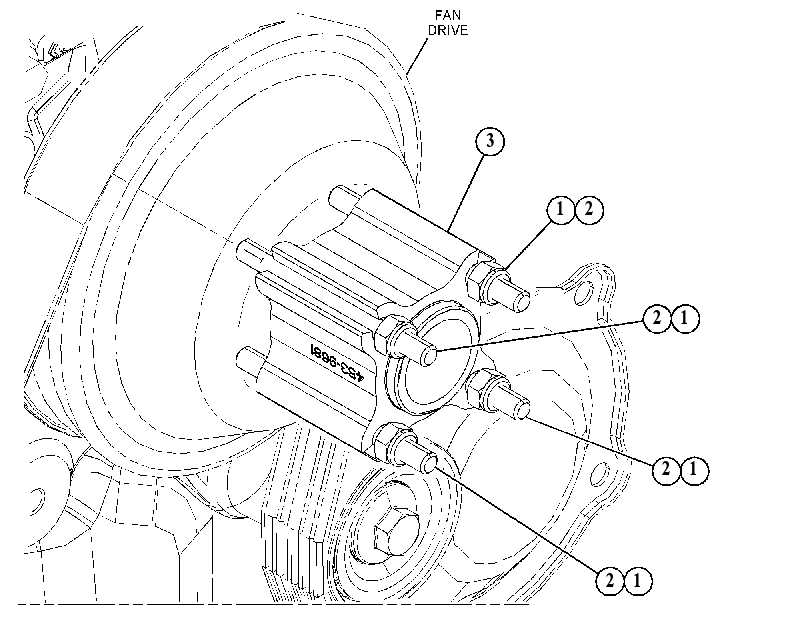 FAN GP 4647077 CAT