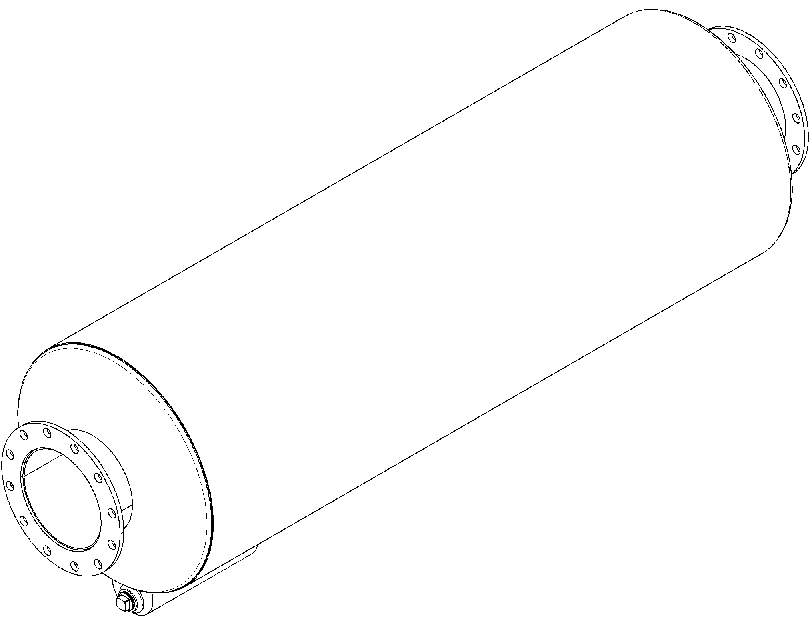 Глушитель 4614379 CAT