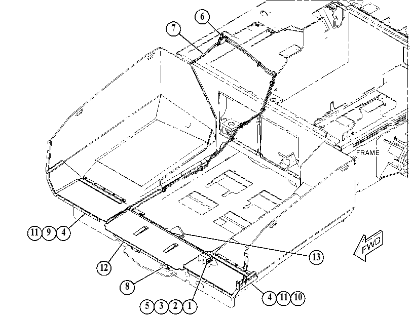 APRON GP 5055888 CAT