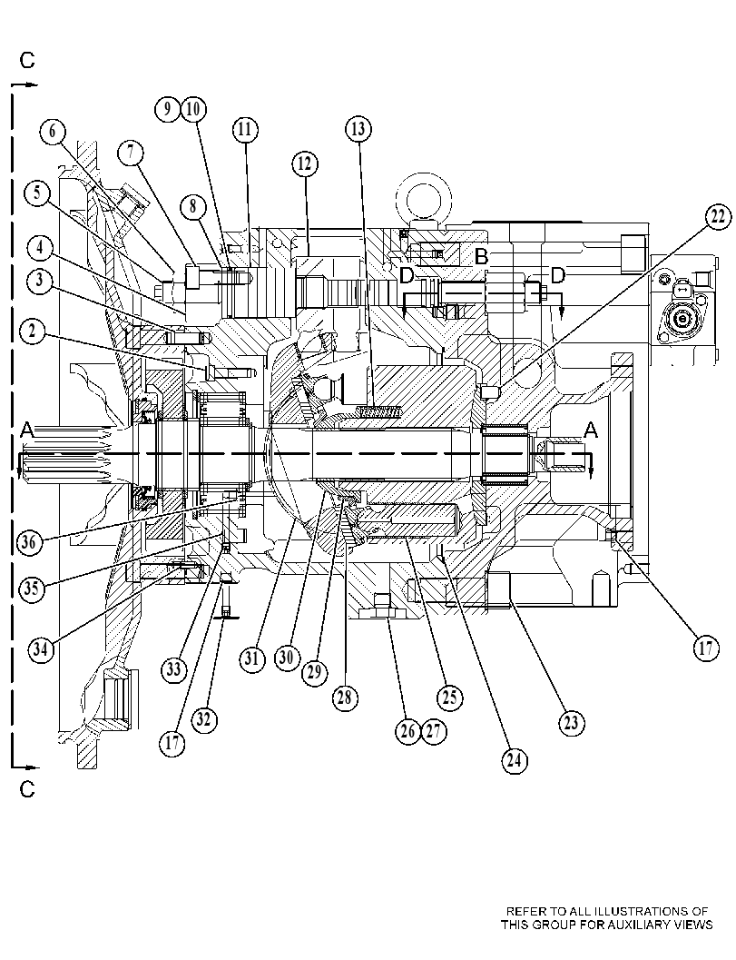 PUMP GP-PISTON & GEAR 4884576 CAT