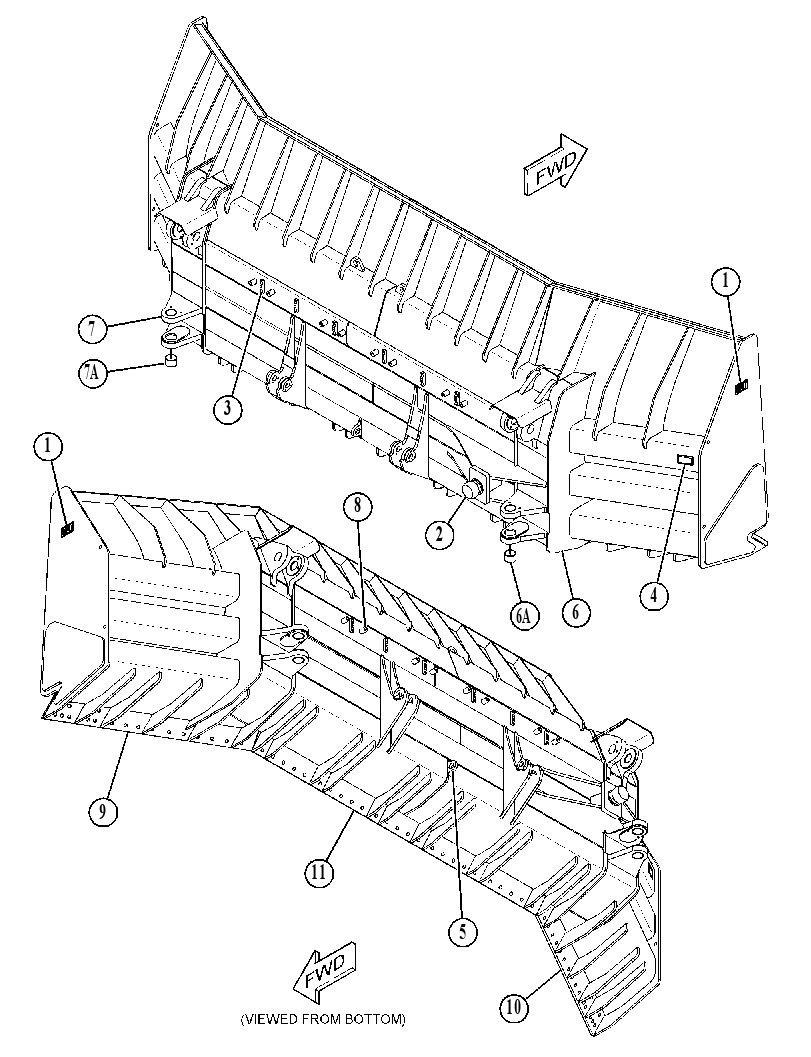 BLADE AS-UNIVERSAL 3751356 CAT