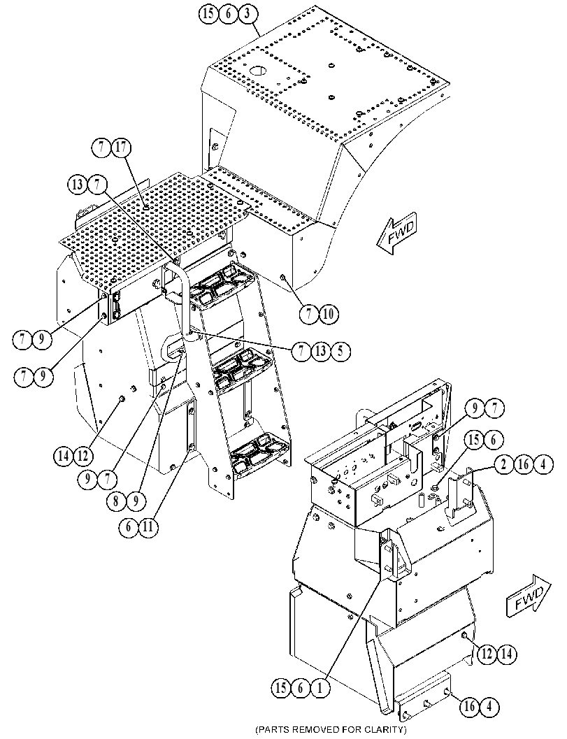PLATFORM GP-SERVICE 5048222 CAT