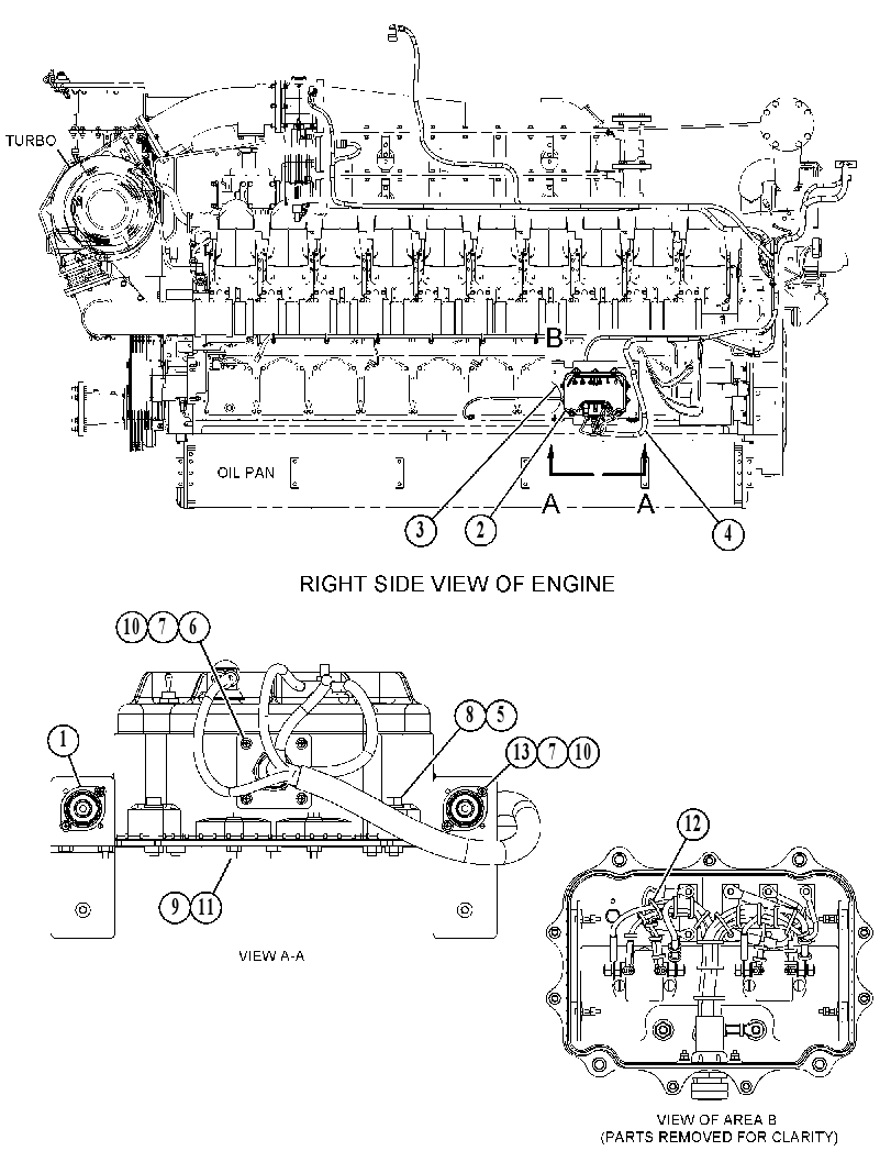 Жгут проводов 4187008 CAT