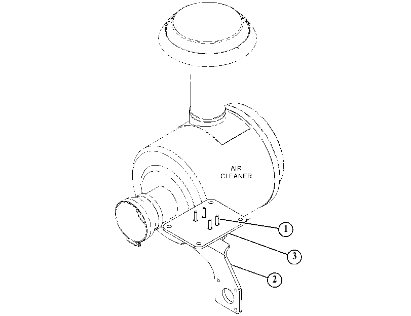 SUPPORT GP-AIR CLEANER 4433589 CAT