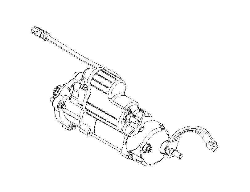 Стартер электрический 3900787 CAT