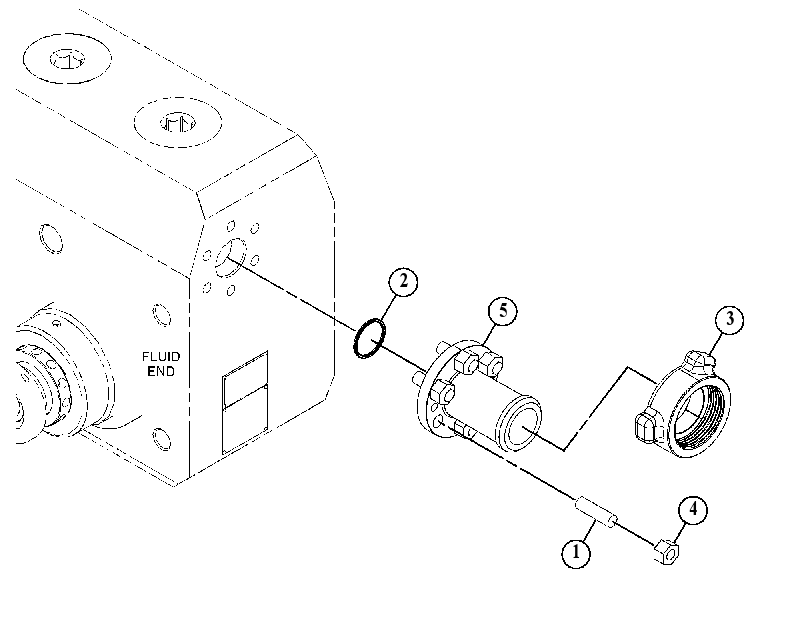 FLANGE & MOUNTING GP 4648496 CAT