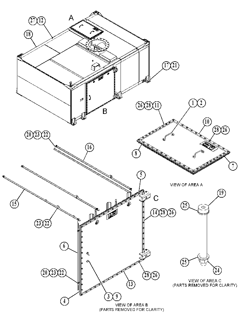 BODY AS-CATALYTIC CONVERTER 4868585 CAT