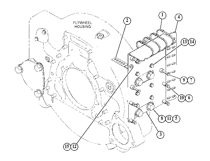 MOUNTING GP-ACCESSORY MODULE 4867603 CAT
