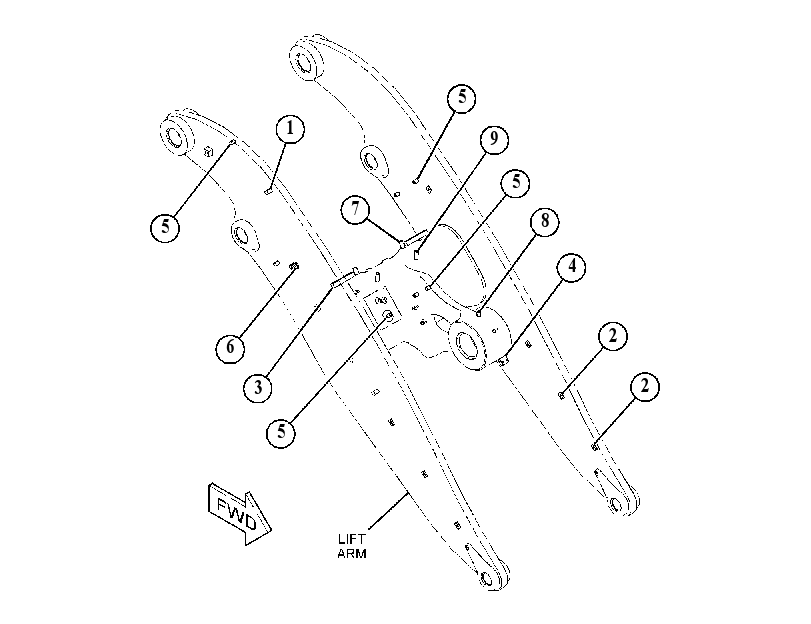 BOSS GP-LIFT ARM 4912144 CAT