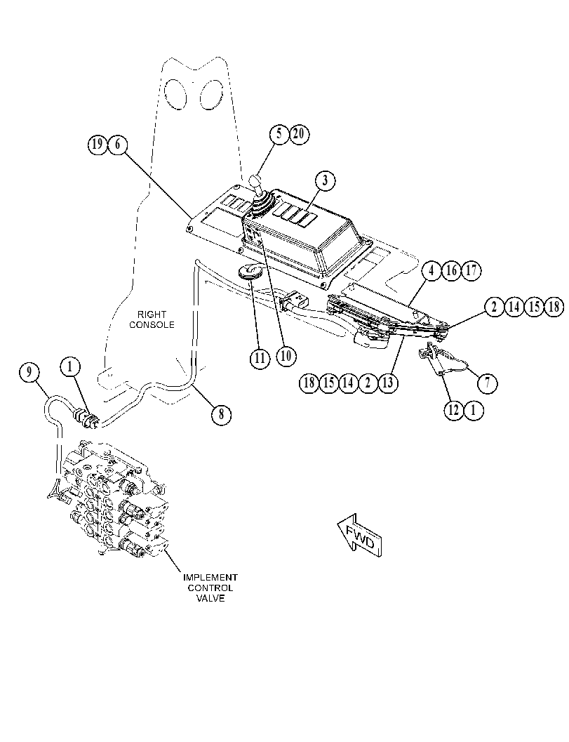 CONTROL GP-RIPPER 3941856 CAT