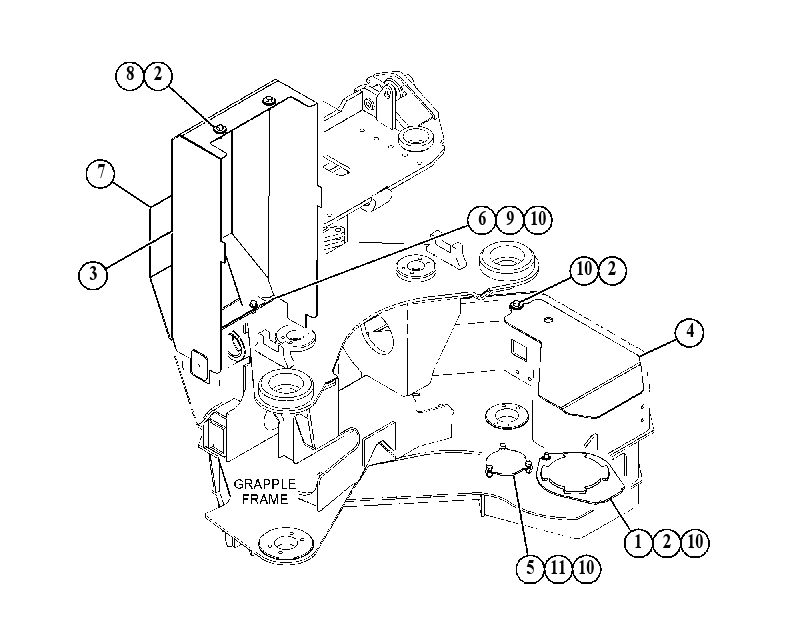 COVER GP-FRAME 4404604 CAT