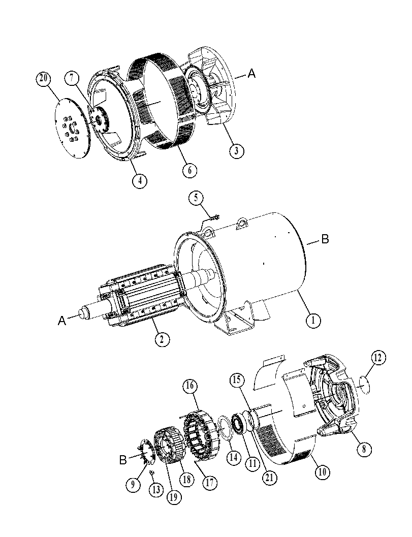 Генератор 4816214 CAT