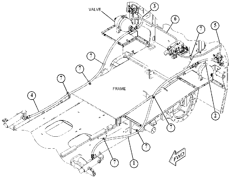 LINES GP-TRACK TENSION 4771836 CAT