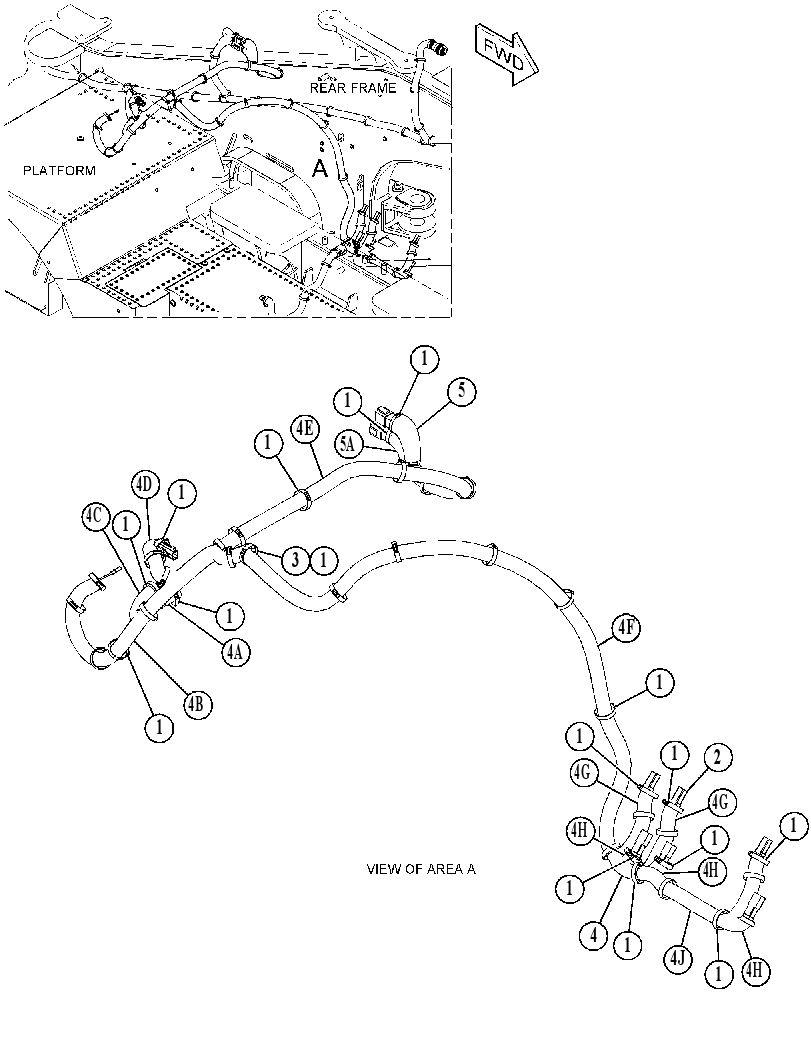 WIRING GP-TRANSMISSION 4582401 CAT