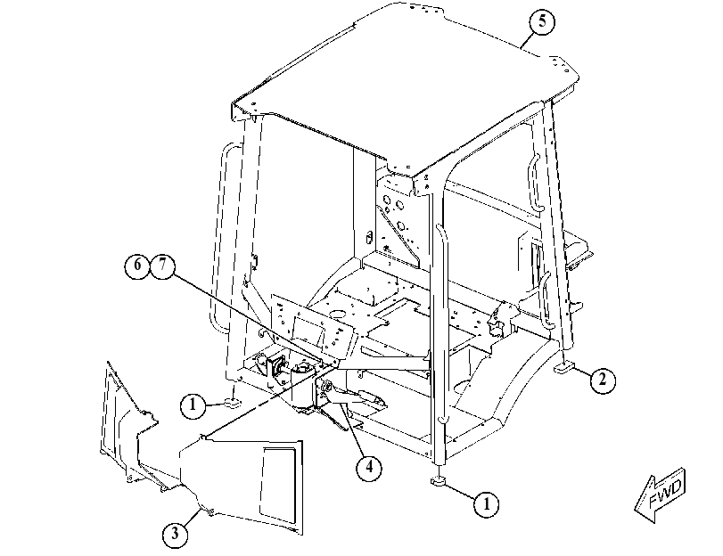 CANOPY AR 4381909 CAT