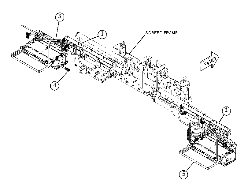 EXTENSION AR-SCREED 4771875 CAT