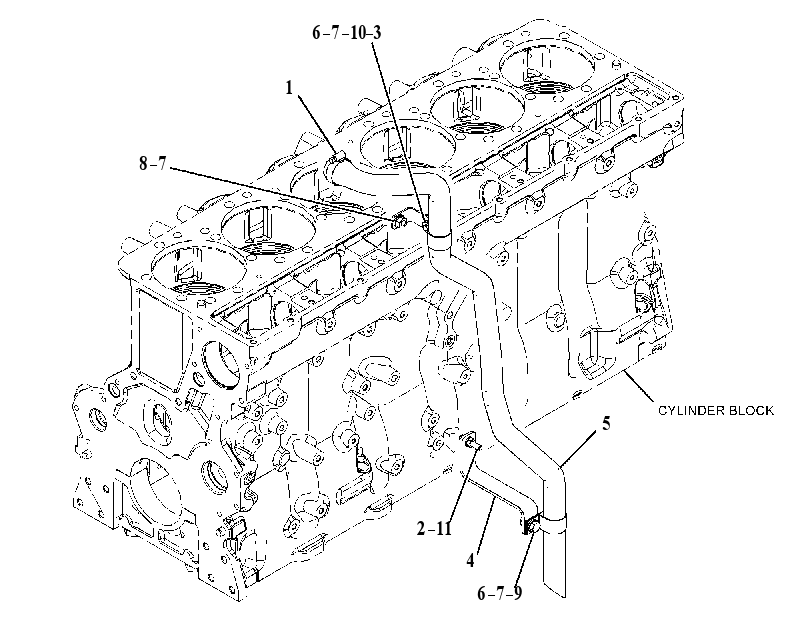 Система отвода газов 4195841 CAT