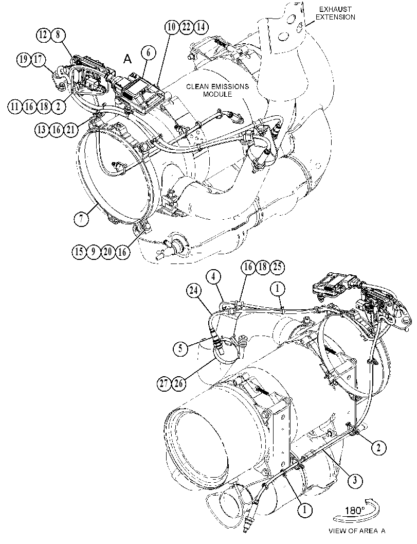 SENSOR & MTG GP-NITROGEN OXIDE 4325413 CAT