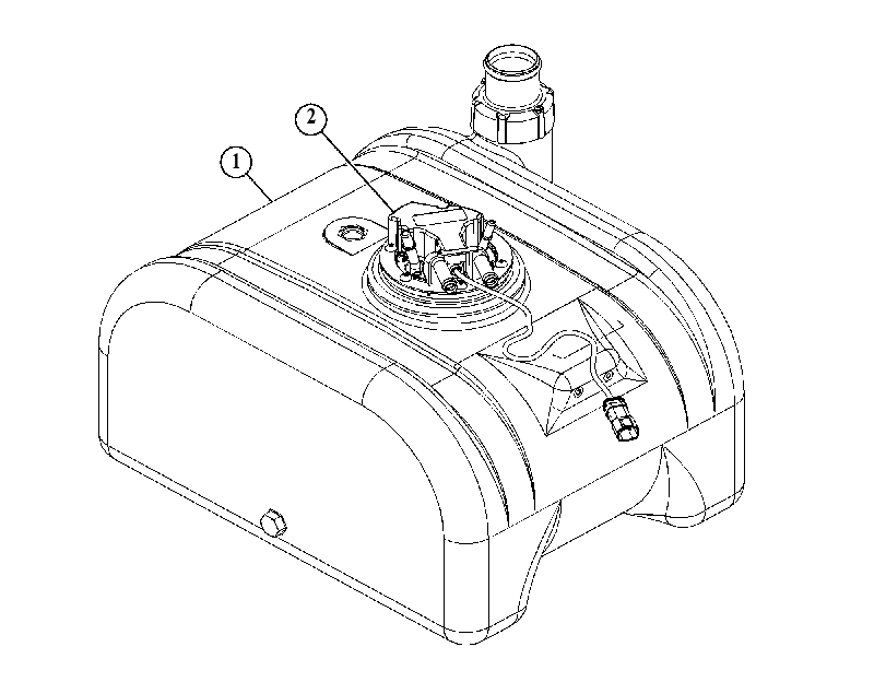 Бак AdBlue 5043167 CAT