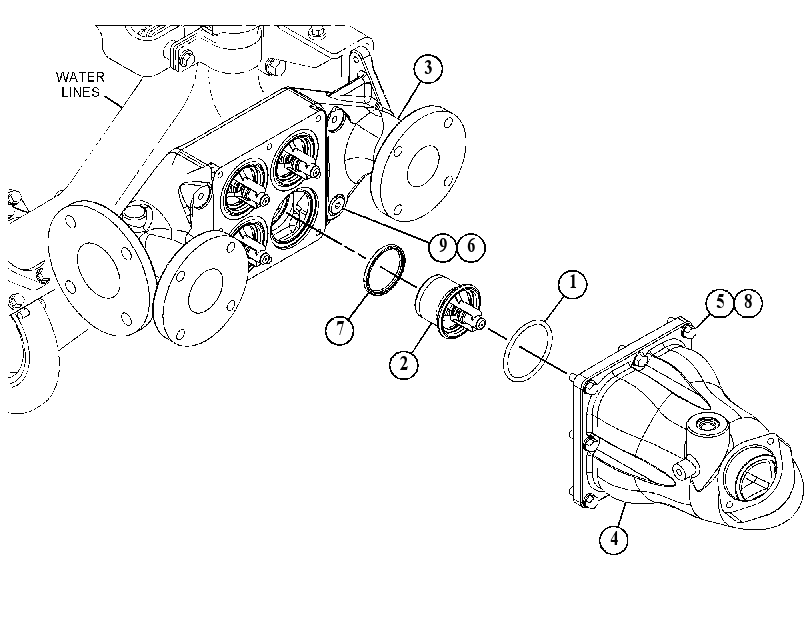 VALVE GP-THERMOSTATIC 4622894 CAT