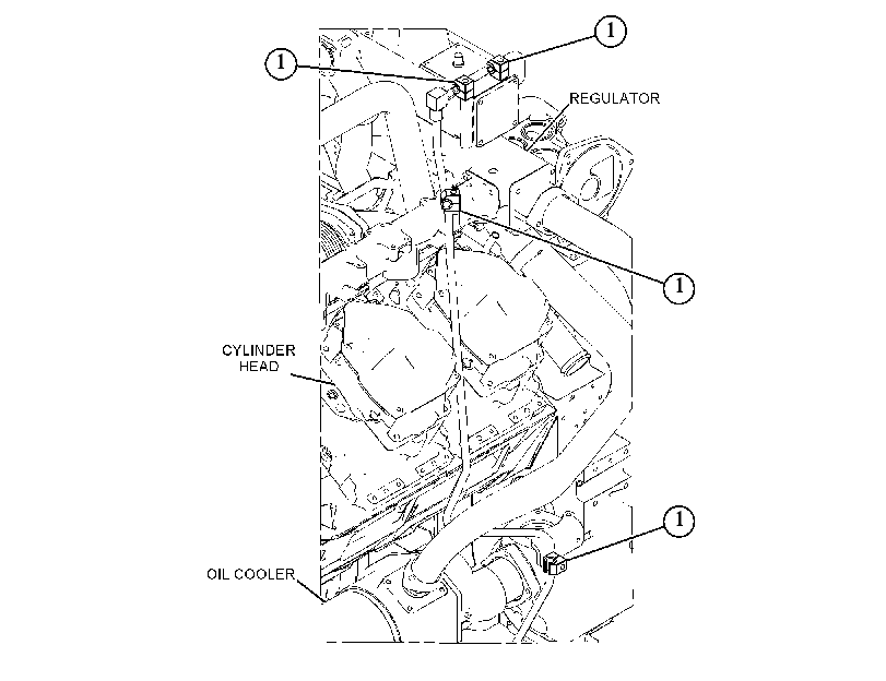 FASTENER GP-FUEL LINES 5118279 CAT